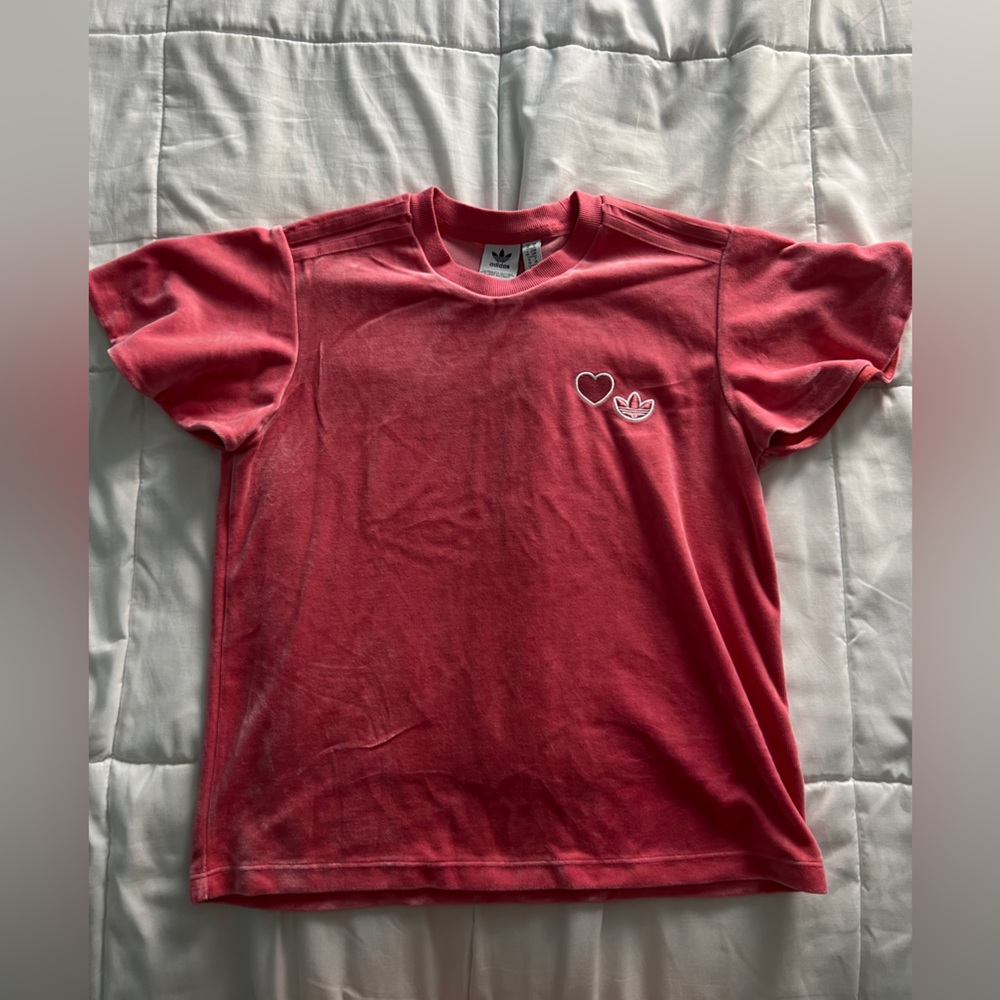 Flutter Ruffle Sleeve Velvet T shirt